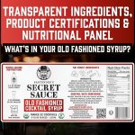 USDA Organic Bartender’s Secret Sauce Old Fashioned Mix 8oz (Handcrafted, Makes 32 Cocktails) + Gourmet 10.5oz Peninsula Premium Cocktail Cherries + 2”x2” Ice Mold for Whiskey Cocktails & Home Bars - Image 2